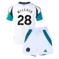 Fotballdrakt Barn Newcastle United Joe Willock #28 Tredjedraktsett 2024-25 Kortermet (+ Korte bukser)